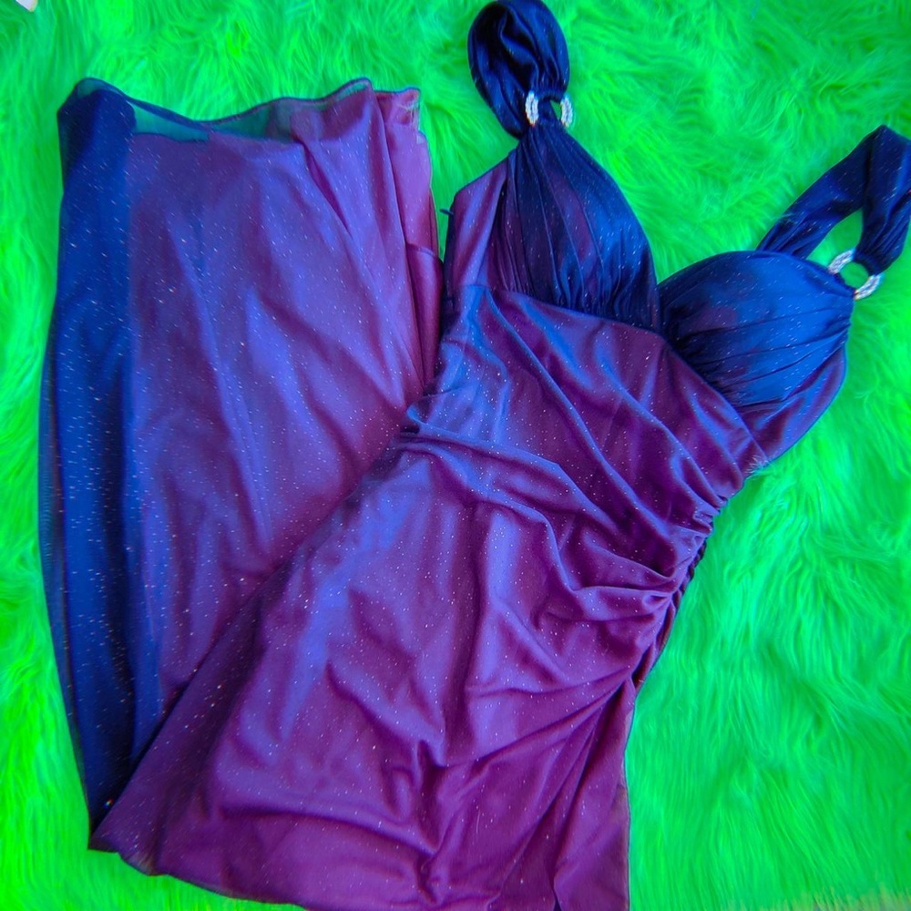 Vintage plum dress ✨ - Picture 1 of 4